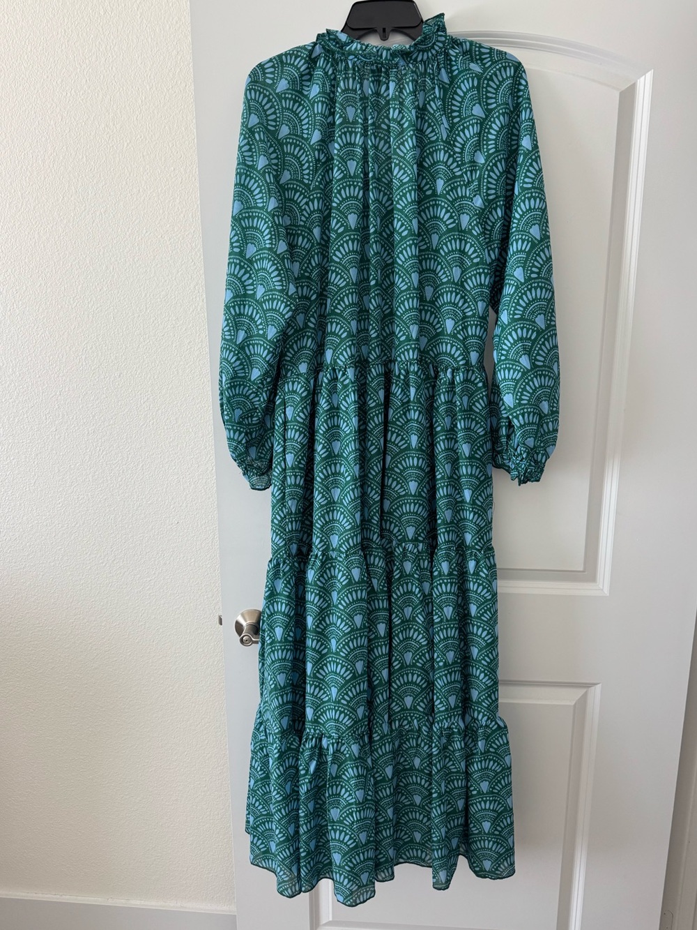 J. Marie Long Sleeve Maxi Dress Size XL - Picture 2 of 4